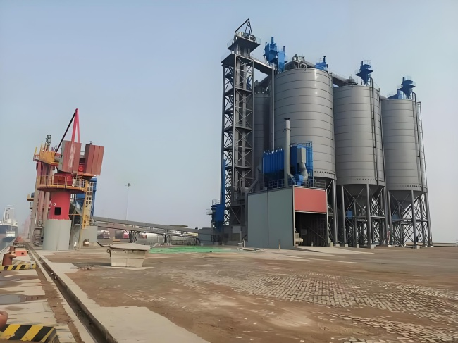 达州高架骨料仓